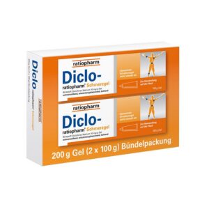 Rationierbares Schmerzgel DICLO 2X100 g Für Schmerzlinderung bei Arthritis und Muskelkater