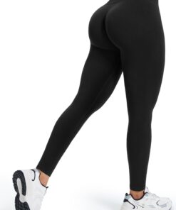 JOYSPELS Scrunch Butt High Waist Lift Po Push Up Leggings für Damen zum Trainieren im Fitnessstudio | JOYSPELS Scrunch