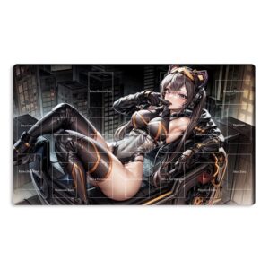 Neue Mlikemat Playmat I:P Masquerena TCG CCG OCG Sammelkartenspielmatte - Unique Zonen Design für Enthusiasten | Neue M