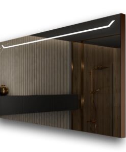 FORAM Led Badezimmerspiegel mit Beleuchtung - Modisches Design - Für Badezimmer - Nach Maß hergestellt - 110x70 cm - Ind