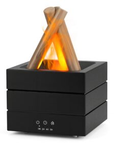 2-in-1 Aroma Diffuser für Schlafzimmer, Yoga und Homeoffice mit 280ml Ölbehälter und 7-Farben LED