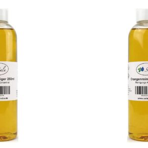 Sala Orangenreiniger Orangenkraft Reinigungskonzentrat Für Hausfrauen Für Geschirrspüle 500 ml (2 x 250 ml Spritzflasch
