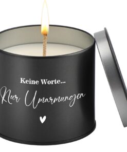 PRSTENLY Trauergeschenk Kondolenz Trauerkerze für Lieblingsmensch, Beileidsgeschenke für Mutter Vater, Gedenkgeschenke K