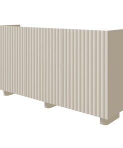 Selsey Kommode Fiorra - Grau-Beige Sideboard mit Push-to-Open, modernes Design, ideal für Esszimmer Selsey Kommode Fio