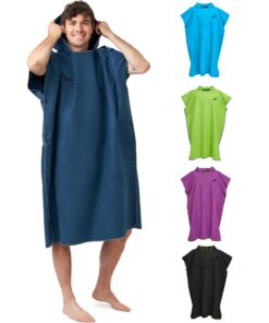 Fit-Flip Strandponcho für Damen & Herren - Ultraleicht, Schnelltrocknend & Kompakt für Strand & Bad