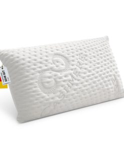 FMP Orthopädisches Nackenstützkissen Visco Memory-Schaum 11 cm hoch weiß
