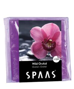 Spaas 24 Duftwachsschmelzen Aubergine für Haus und Heim 12 mm x 62 mm Trendige Duftausstrahlung