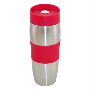 Cenocco CC-6000 Isolierbecher 380 ml rot für Outdoor-Activisten mit thermischem Isolierung und praktischem Abnehmbarem D