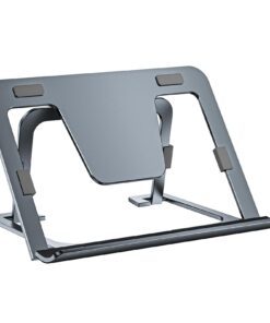 SHUOSUO Kompatibel iPad & Samsung Tablet Ständer, Verstellbar & Faltbar, 7-13 Zoll, Aluminium Halterung, Grau SHUOSUO.