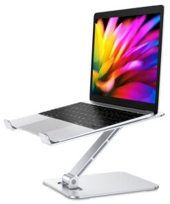 Höhenverstellbarer Laptop Ständer Aluminiumlegierung Silber MacBook Air Pro Kompatibel
