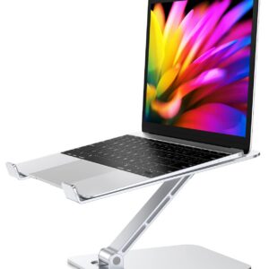 Höhenverstellbarer Laptop Ständer Aluminiumlegierung Silber MacBook Air Pro Kompatibel