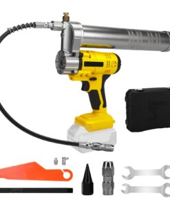 WingFly Akku Fettpresse für Makita 18V Batterie + Elektrische Fettpresse Makita 18V + Kabellose Fettpresse für Mechanike