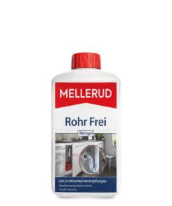 Mellerud Rohr Frei Aktivgel - Leistungsstarker Abflussreiniger für alle Rohrarten - 1 x 1 l - Verstopfungs- und Geruchse