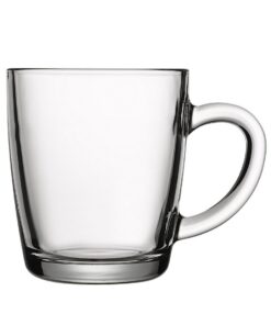 Pasabahce Basic Kristallglastee- und Kaffeegläser 350 ml, 6er Set, spülmaschinengeeignet