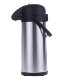 Haushalt International Airpot 3,0 L Edelstahl Isolierkanne Pumpkanne Camping