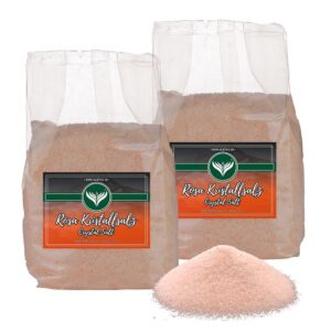 Himalaya Steinsalz Azafran Rosa fein 2kg für Heilung und Balance