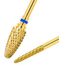 CGBE Nagelfräser Aufsätze, Wolframcarbid Hartmetall Bits, für Maniküre & Pediküre, Entfernen von Gel & Acryl Nagelhaut,