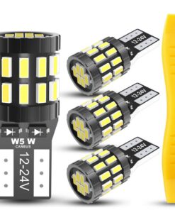 OUSHI Canbus 12V 24V Innenausłeuchter, 6000K Weiß für RV und Campers, 4 Stück