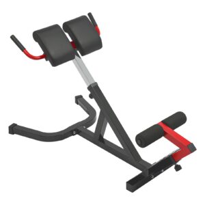 Hyperextension Rückentrainer mit Höhenverstellbarer Trainingsbank für Fitnessnerden zum Krafttraining