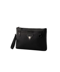 Bhgytec Unisex Clutch Nevada Handtasche, Black - Einladende Schwarzfarbe für Jedermann - Casual- und Event-Adjektive - E