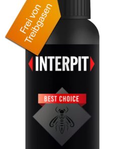 Interpit® Wespen Spray - Effektives Abwehr Spray für Innen und Außengebiete zur Protection im Insektensaison mit extra s