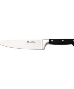 GRÄWE® Kochmesser Serie 'PROFI' - Edelstahl 8' (20,5 cm), für Profis und Liebhaber, schleifenfeste Schneide, ddgr. 100 c