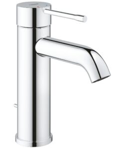 GROHE Essence Wassersparendem Wasserhahn für das Bad mit hohen Leistungsvermögen und langlebiger Oberfläche, 17cm hoch,