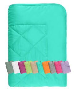 Nplus Eins Sommerdecke - Picknickdecke - Leichtbettdecke - für Familie - im Sommer - leicht und windig - in 2 Größen und