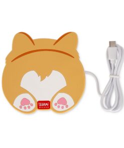 Legami USB Tassenwärmer, Hält Getränke warm, Ideal für Tassen und Gläser mit flachem Boden, 10 x 10 cm, USB-Eingang, The