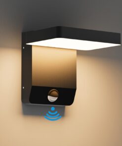 K-Bright LED Aussenleuchte Mit Bewegungsmelder für Balkon und Garten | K-Bright IP65 Waterproof LED Wandleuchte Außen 3