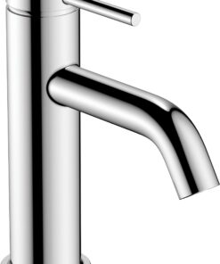 Hansgrohe Tecturis S Waschtischarmatur Kaltwasser Wasserhahn Bad 80mm Mischbatterie Wassersparend EcoSmart+ Chrom