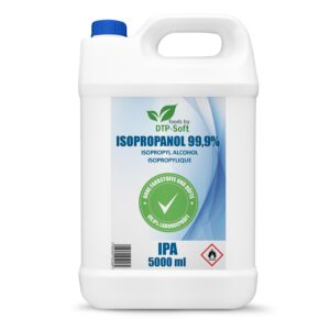 Isopropanol 99,9% | Hochprozentiger Reiniger | Haushalts-, Elektronik- & Auto-Reinigung | Starkes Fettlösendes Isopropyl