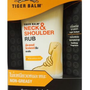 Hals- und Schultermassager 50 g für Schmerzlinderung bei Sportaktivitäten