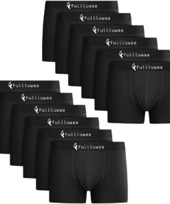 Fullluwaa Retroshorts Herren - Soft und Komfortabel für Geschäftsleute (12er Pack) OEKO-TEX