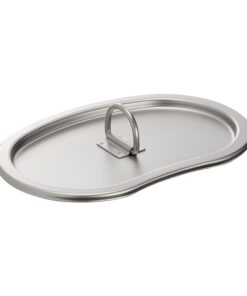 EDV Edelstahl MFH Deckel für US Becher - Haltbarkeit & Hygiene, 304 Stahl, 4er Set | EDV Edelstahl MFH Deckel für US Be