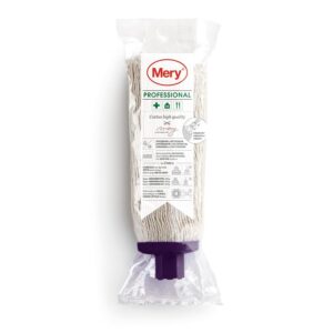 Mery Profi Mopp Baumwolle Ecru 250 g 25 cm Einsatzbereich Reinigung Leuchtfertig 11x7x35 cm