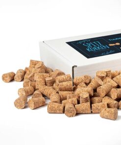 Tuuters 100x Presskorken für Reagenzgläser – biologisch abbaubar (22 x Ø 16 x 13) Tuuters Presskorken für Reagenzgläse