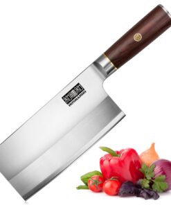 HOSHANHO Ultrascharfes Hackmesser 7 inch für Fleischer beiläufig in der Küche und im Restaurant | HOSHANHO Ultrascharfe