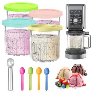 Hojalisi Creami Behälter, Spülmaschinenfest, BPA-Frei für Creami Deluxe Ninja NC501 NC500-Serie Einsatz Hojalisi Creami