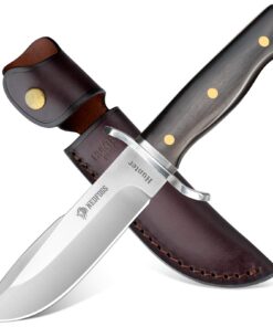 NedFoss HUNTER Jagdmesser 11.4CM D2 Stahl für Outdoor-aktiv und Zivilisationssammler im Wald, Camping und auf der Jagd m