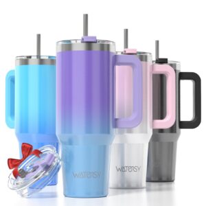 **WATERSY 30oz Doppelwandiger Edelstahl Thermobecher für Raucher und Freizeitaktivisten** | **WATERSY 30oz Vakuum Ausla