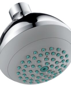 Hansgrohe Wassersparender Duschkopf Crometta 85, Kopfbrause wassersparend 6l/min für Energiebewusste im Badzimmer Funkti