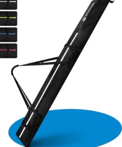 STYNGARD Skitasche mit Rolltop - robustes Material, hochwertige Reisverschlusse, Modell Helsinki - für Ski-Enthusiaste -