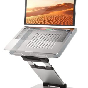 Laptop Ständer Im Stehen Arbeiten, Hoch Höhenverstellbar, Reduzieren Nackenschmerzen Global Recycled Standard Laptop Stä