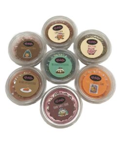 WonderWax Mini Dufttöpfchen Christmas Bundle - Soja Wachs Duftmelt für Raumduft und Kerzenwärmer - 7 Düfte - Aroma Kesse