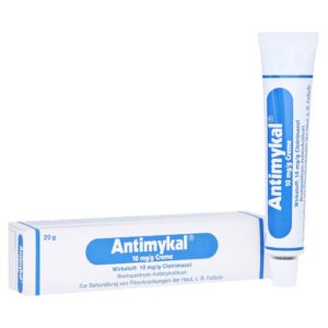 Antimykal 10 mg/g Creme für Akneanfälle bei Jugendlichen im Schulalter