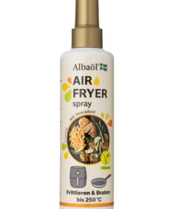 Albaöl Air Fryer Spray - Gesund backen und frieren für_die_Skinny-Frage | Albaöl 190ml Air Fryer Spray - Vegane Öloptio