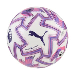 PUMA Unisex Orbita Pro Premier League Fußball (FIFA Quality Pro) - weiß-mehrfarbig, Premium-Qualität für Jungen und Erwa