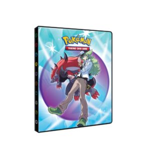 Karmesin & Purpur 9 4-Taschen Portfolio für Pokemon Fans - Premium-Qualität, praktisch für Pokemon Karten, perfekt für S