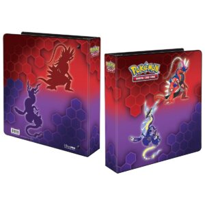 Pro: Pokemon - 2 Album - Koraidon und Miraidon - Sammler für Jouer - Parties und Geschenke - 120 Karten - Box Set